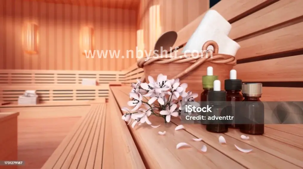 桑拿后的放松休息